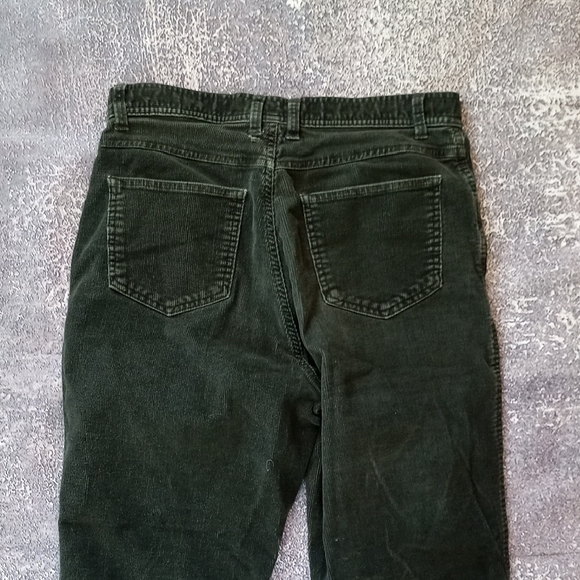 Vintage BILL BLASS Corduroy Green Mom Jeans STRETCH\ - Picture 8 of 9